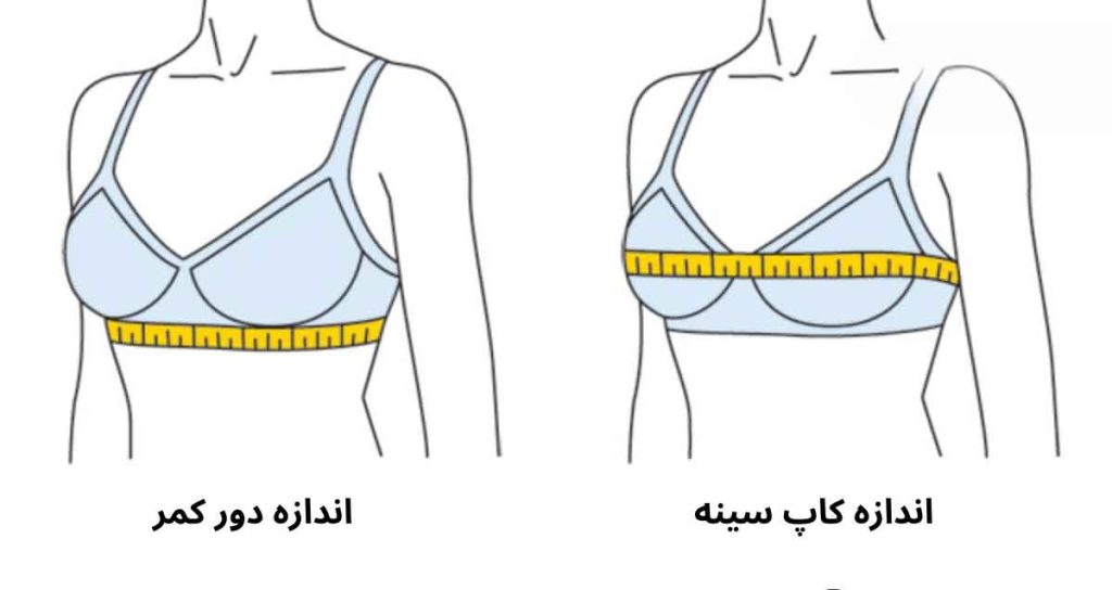 راهنمای اندازه گیری سایز